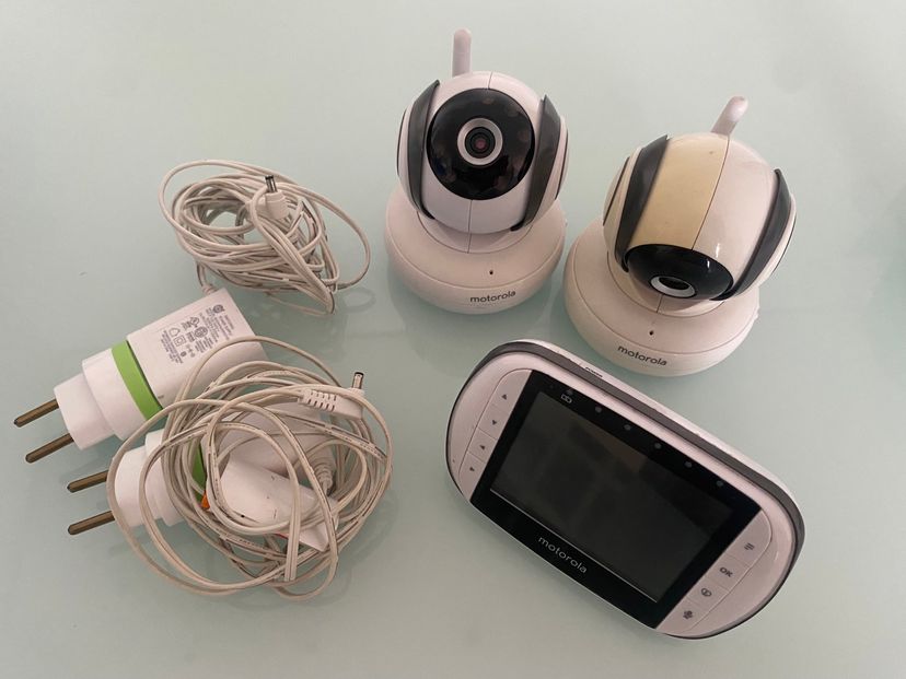 Baba Eletrônica Motorola Mbp36sbu Item Infantil Motorola Usado