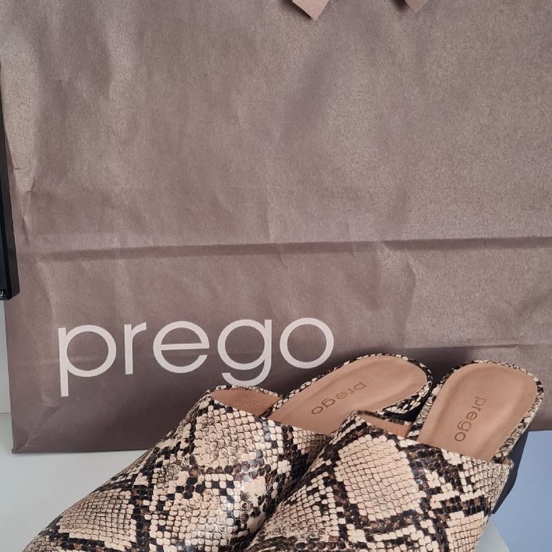 Sapato store mule prego