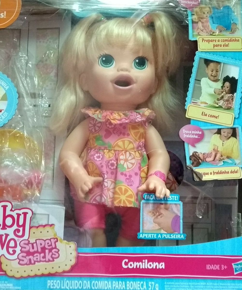 Baby Alive Comilona Brinquedo Hasbro Usado Enjoei