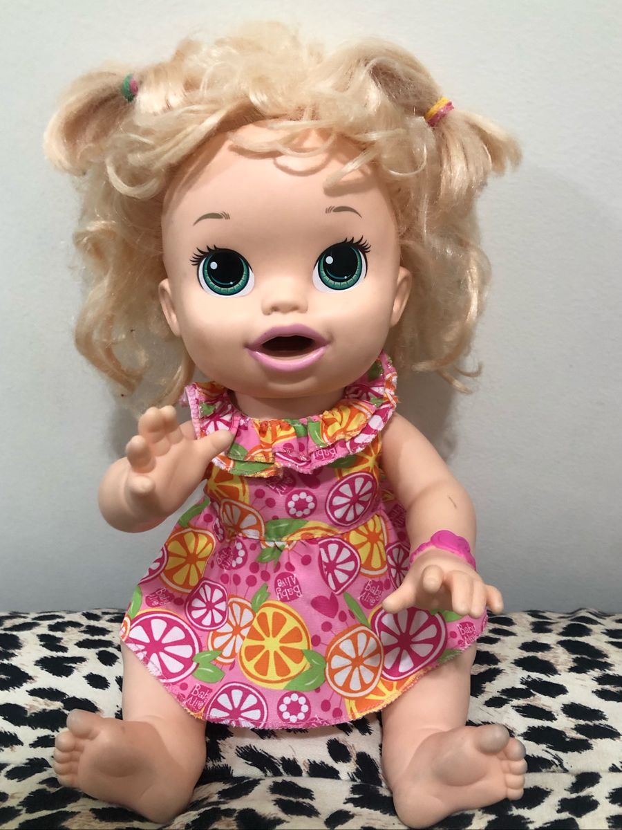 Baby Alive Comilona Brinquedo Para Bebes Hasbro Usado Enjoei