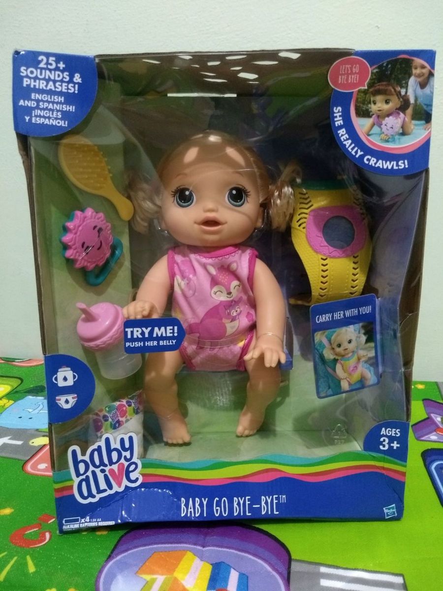 Baby Alive Hora Do Passeio Engatinha Brinquedo Hasbro Nunca Usado Enjoei