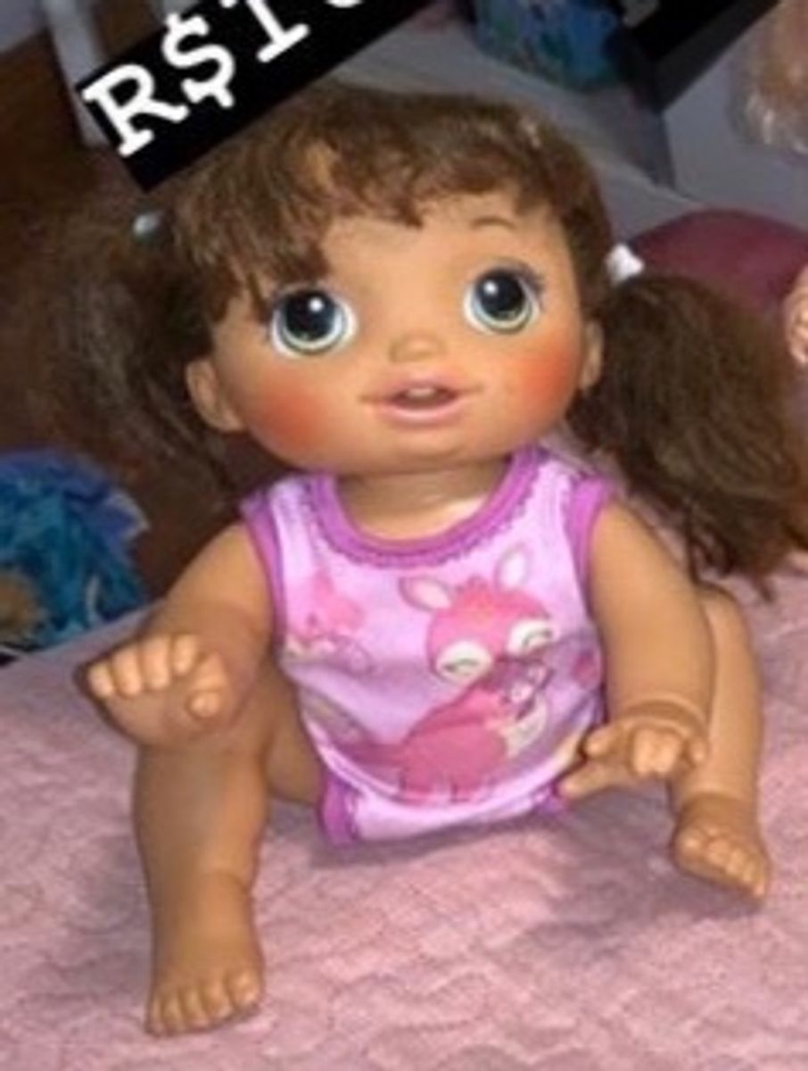 Baby Alive Que Engatinha Acompanha Canguru Brinquedo Baby Alive Usado Enjoei