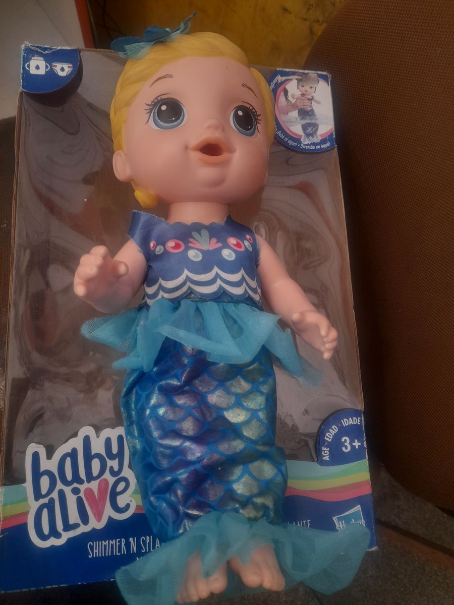 Baby alive 2024 mermaid doll