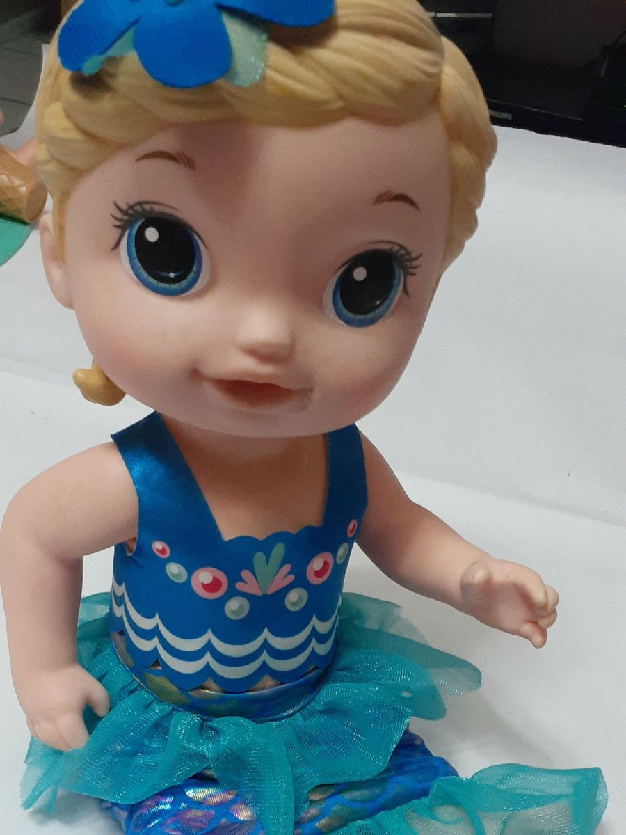 Baby Alive Sereia Brinquedo Baby Alive Usado Enjoei