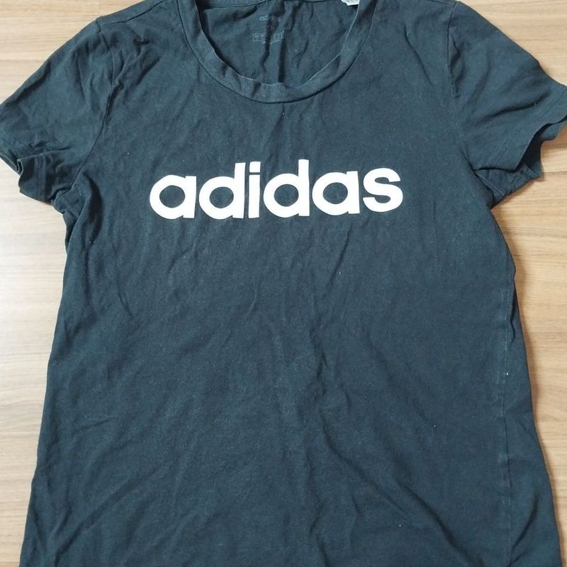 Look camiseta hot sale adidas feminina