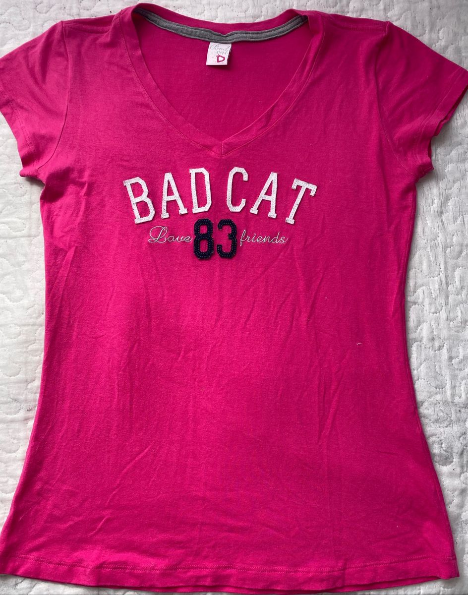 Blusa Rosa Bad Cat, Roupa Infantil para Menina Bad Cat Usado 88368506