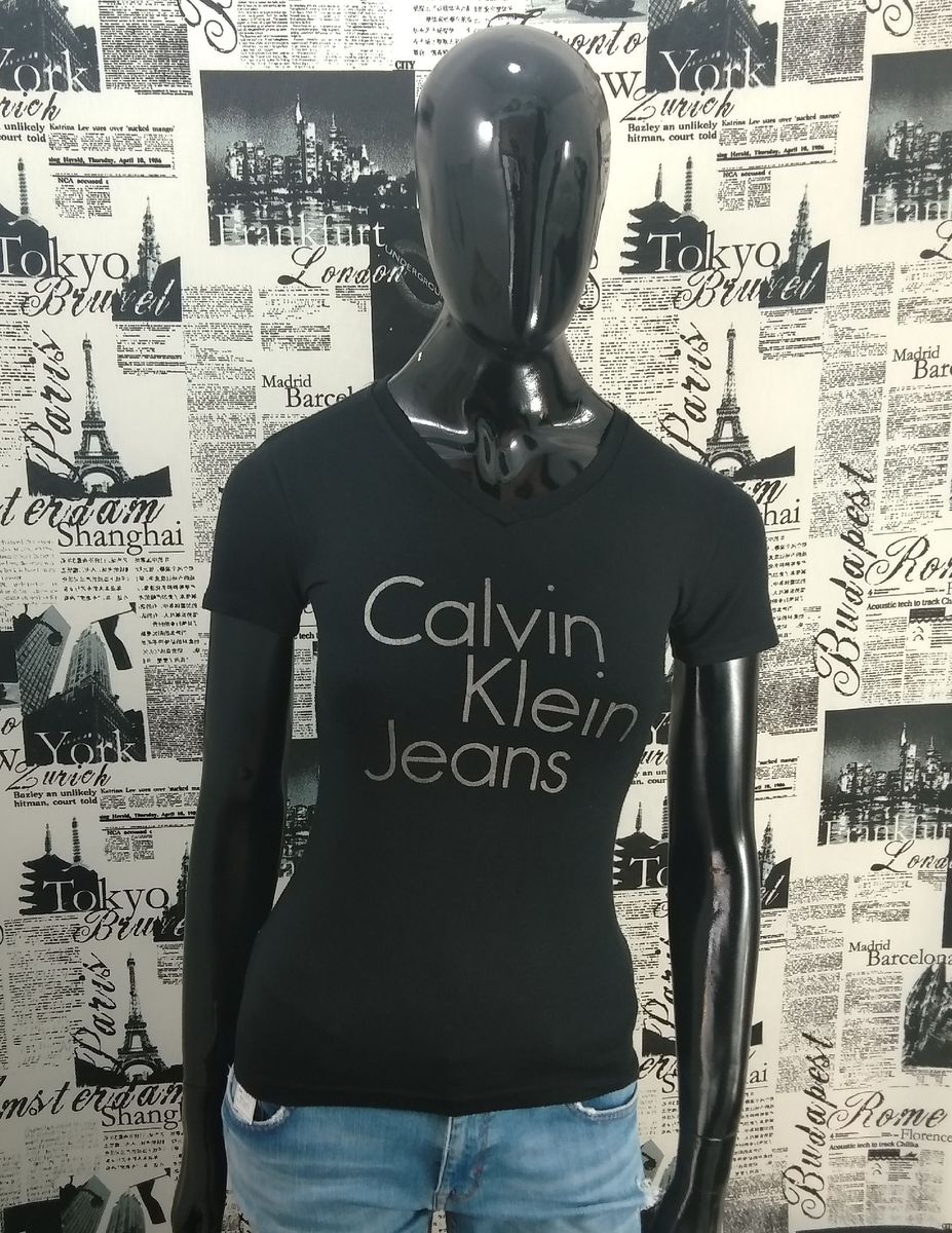 blusa calvin klein jeans feminina