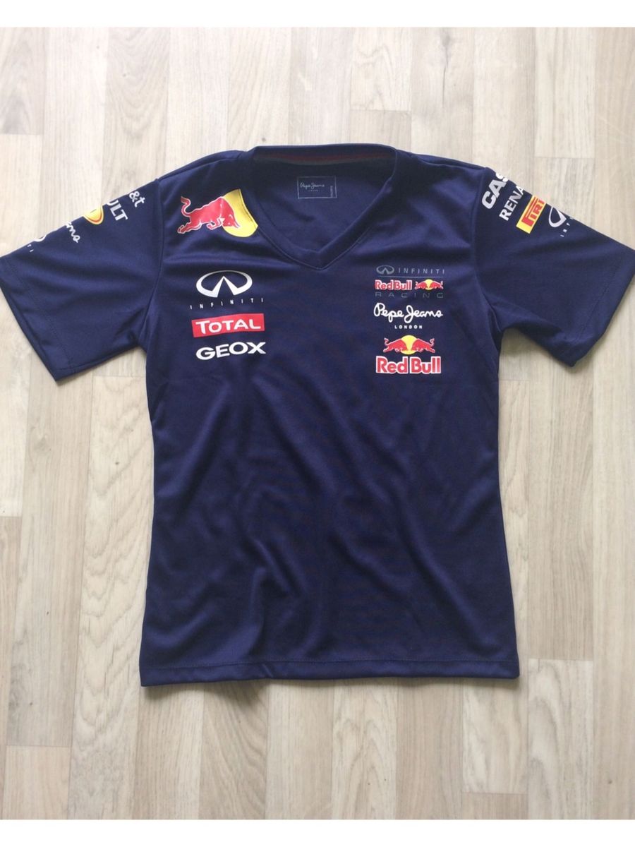 camisa red bull feminina