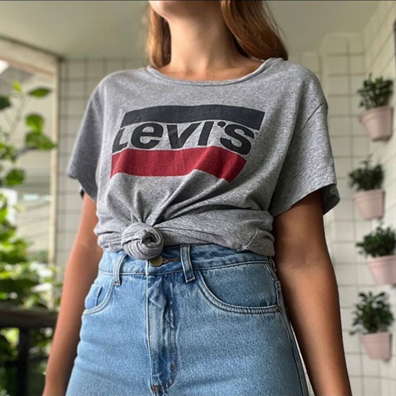 Baby look 2024 feminina levis