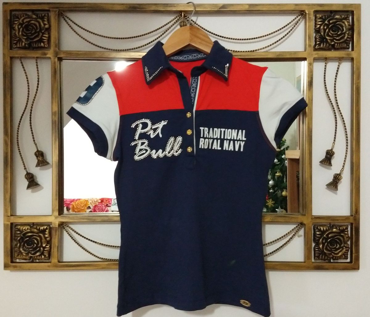 camisa polo pit bull