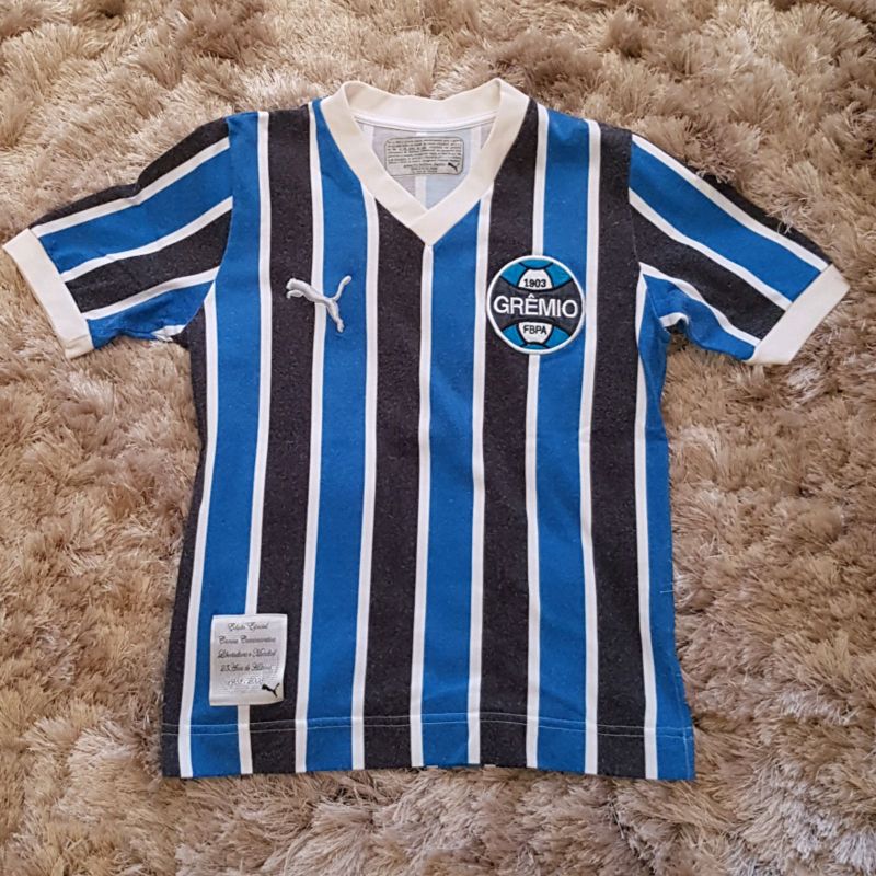 Baby Look Retrô Grêmio Blusa Feminina Puma Usado 18964452 enjoei