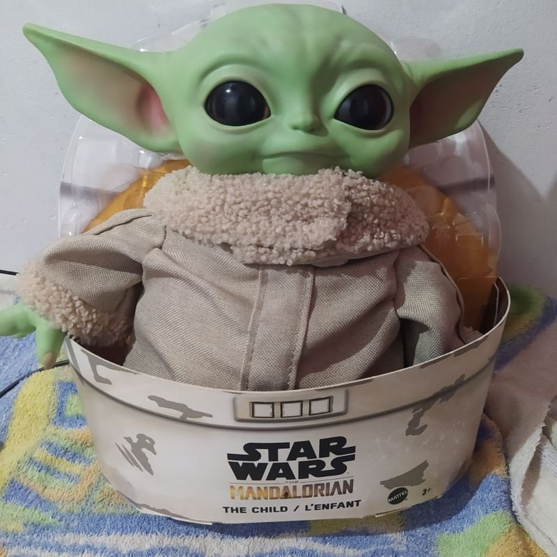 Pelúcia Baby Yoda Star Wars The Mandalorian - Mattel