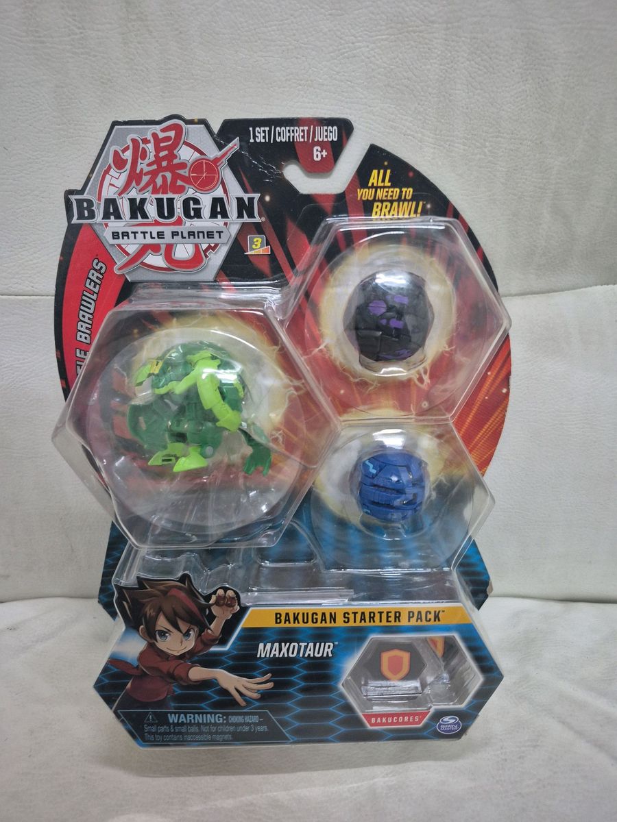 Bakugan Starter Pack Maxotaur | Brinquedo para Bebês Bakugan Nunca ...