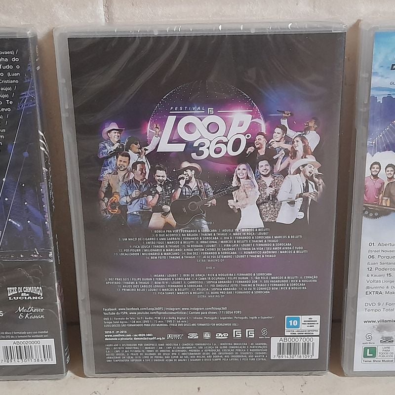 DVD Na Estrada  Álbum de Novo Som 