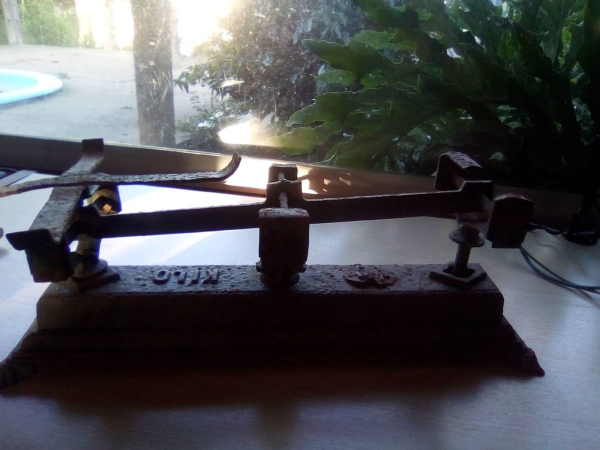 Balança Antiga de Armazém, Colecionismo | Produto Vintage e Retro Usado ...