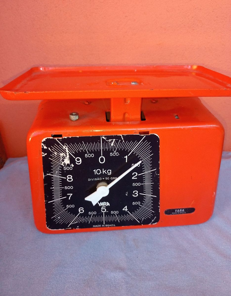 Balança Antiga Yara para Decoração | Item de Decoração Yara Usado ...