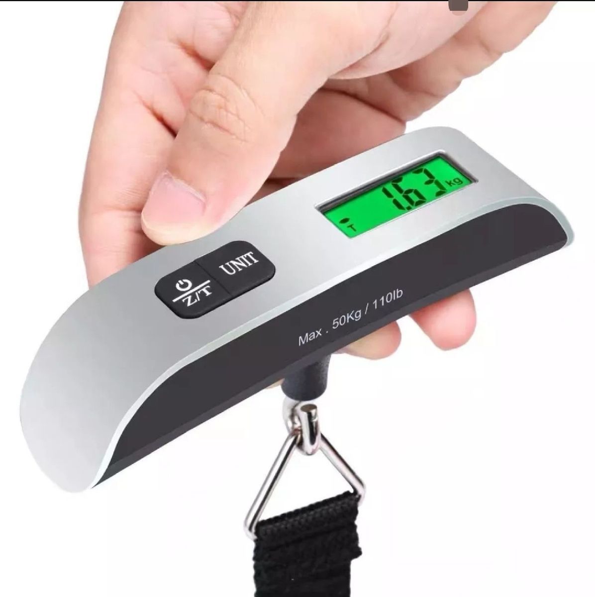 Balança Digital Portátil de Mão Mala Bagagem até 50kg | Item Info ...