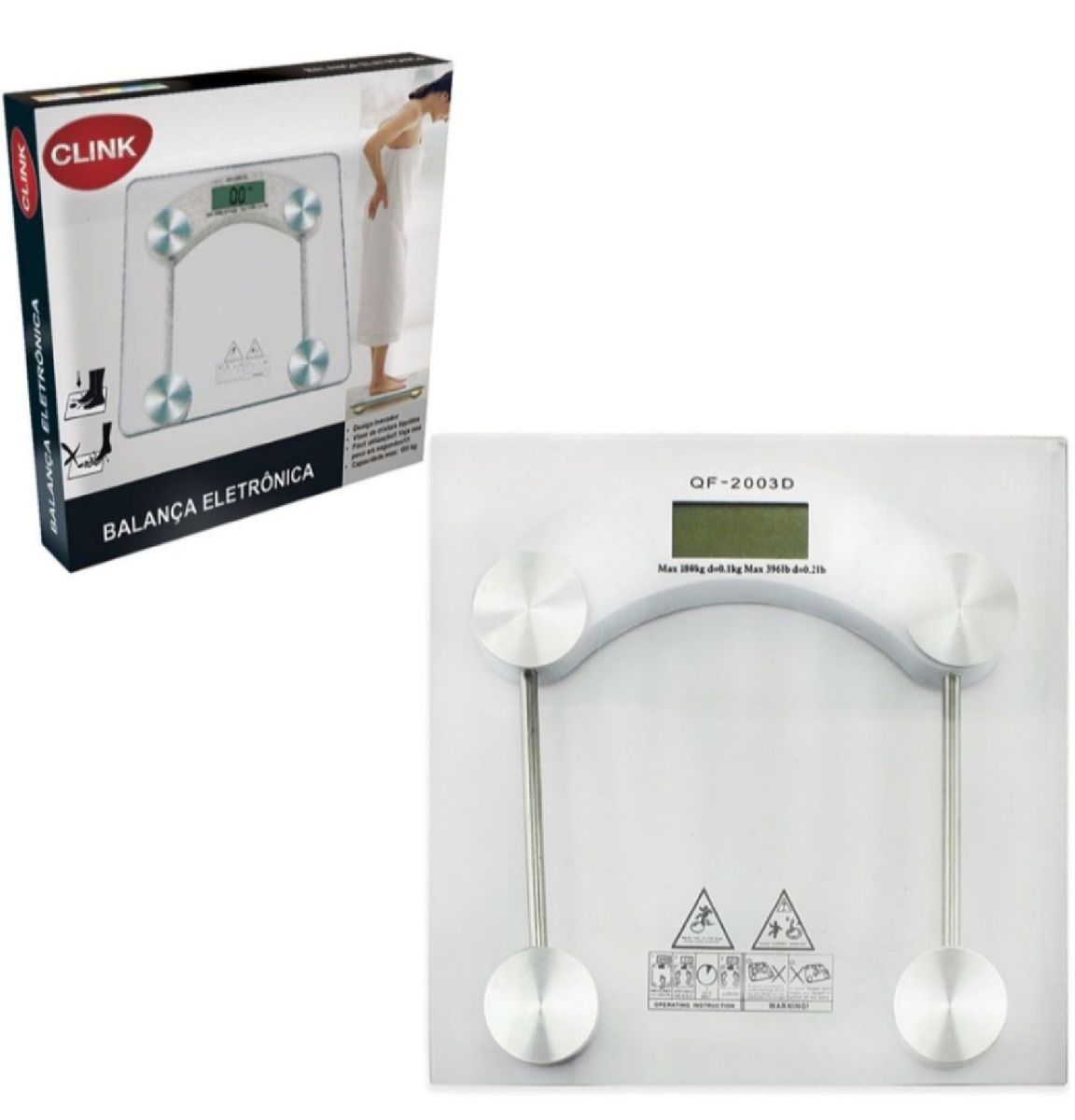 Balança Humana Digital 5 180 | Item de Decoração Mixx Nunca Usado ...