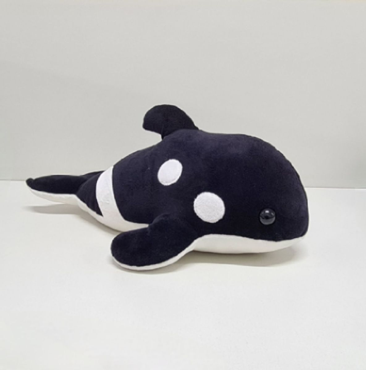 Baleia Orca de Pelúcia Soft | Pelúcia Fizzy Toys Nunca Usado 75142078 ...