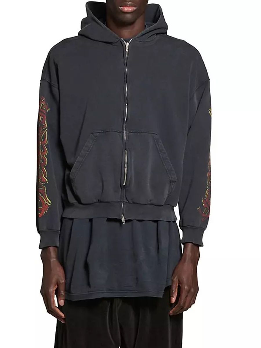 Balenciaga Offshore Zip Hoodie | Balenciaga Usado 111322167 | enjoei