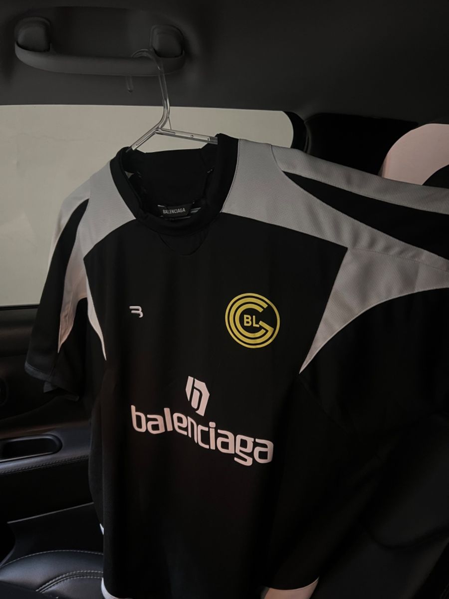 BALENCIAGA soccer jersey サッカー　サイズ 1 Camiseta Balenciaga Milano #10 Soccer Jersey Oversized Red