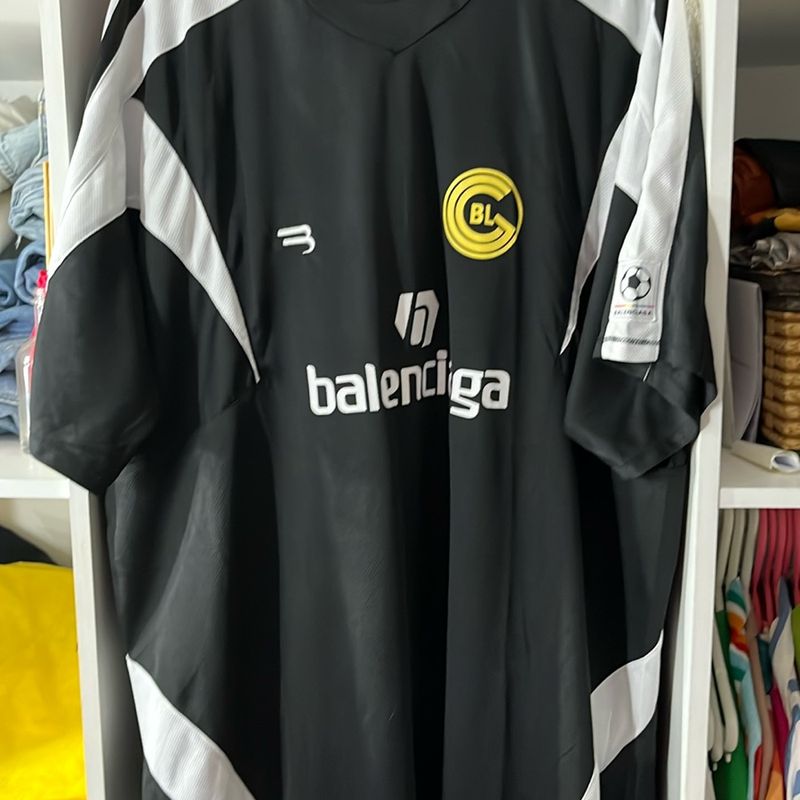 Camiseta Balenciaga Soccer Oversized | Balenciaga Usado