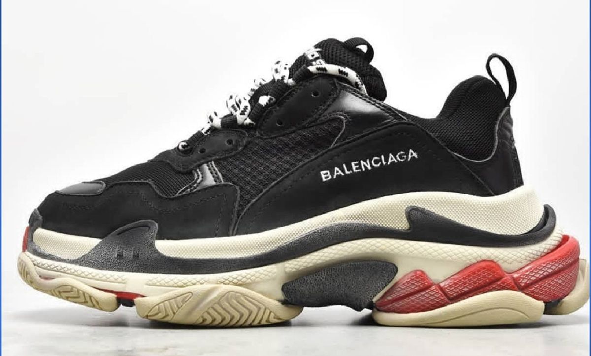 tenis preto balenciaga