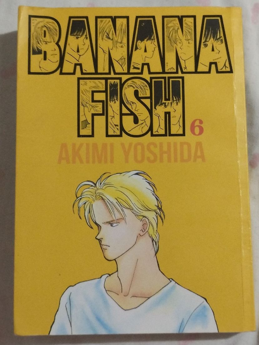 Banana Fish Volume 6 Com Algumas Avarias Livro Planet Manga Usado Enjoei