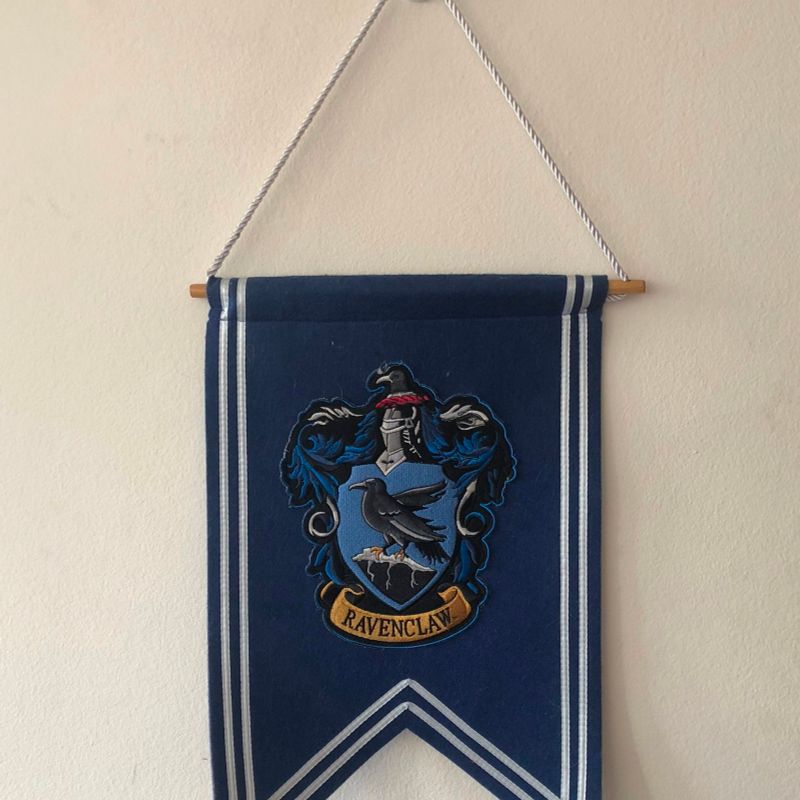 Bandeira Grande Original Harry Potter Ravenclaw (Corvinal), Item de  Decoração Universal-Orlando Nunca Usado 52724138