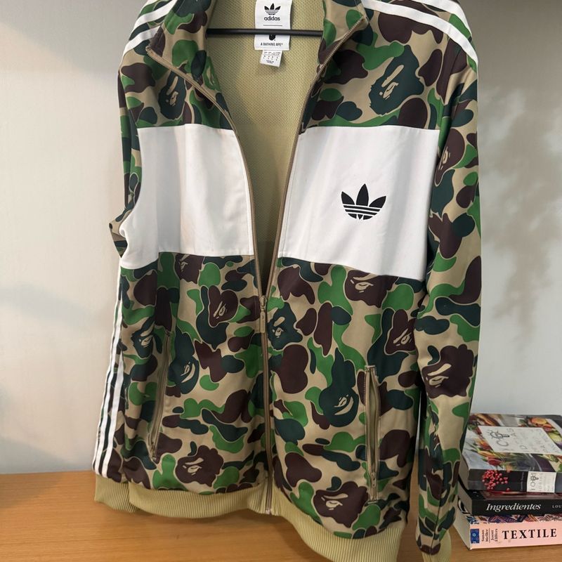 Bape X Adidas Abc Camo Track Jacket | Bape Usado 106085867 | enjoei