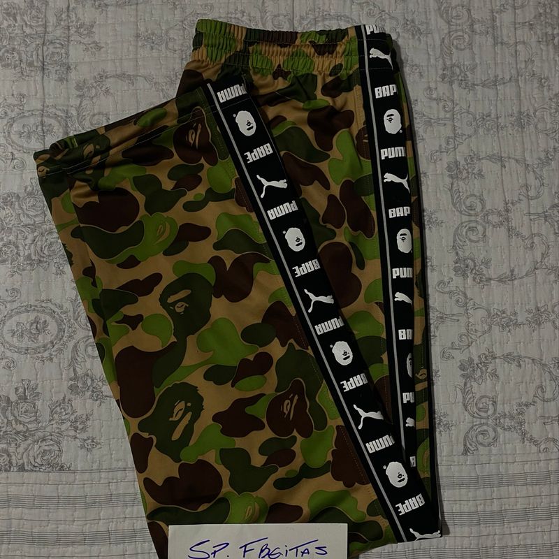 Calça bape x puma discount
