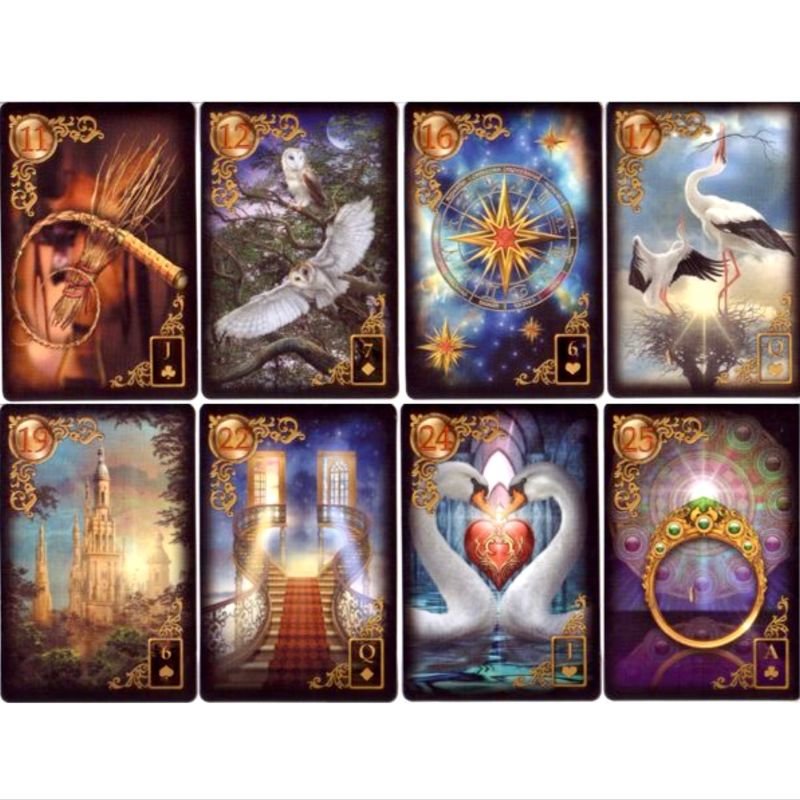 Baralho Cigano Gilded Reverie Lenormand