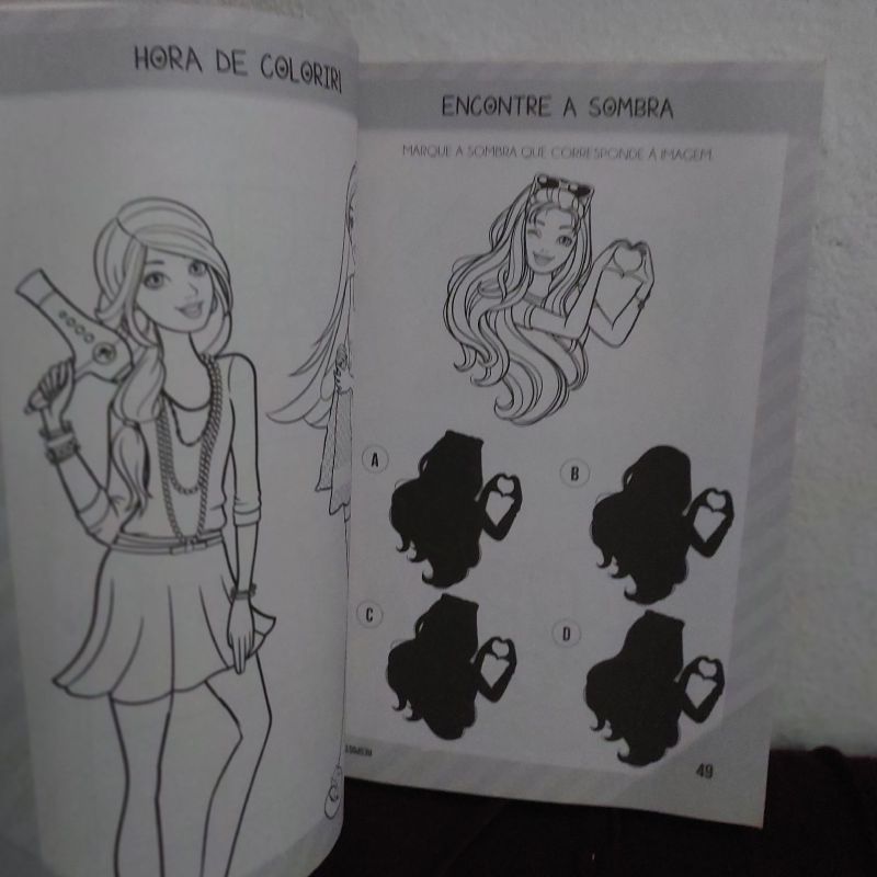 Barbie - Hora de colorir!: Livro de colorir