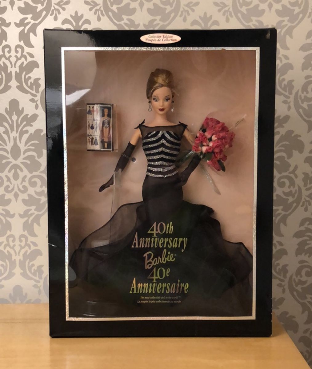 Barbie 40th Anniversary 1999 Produto Vintage e Retro Mattel