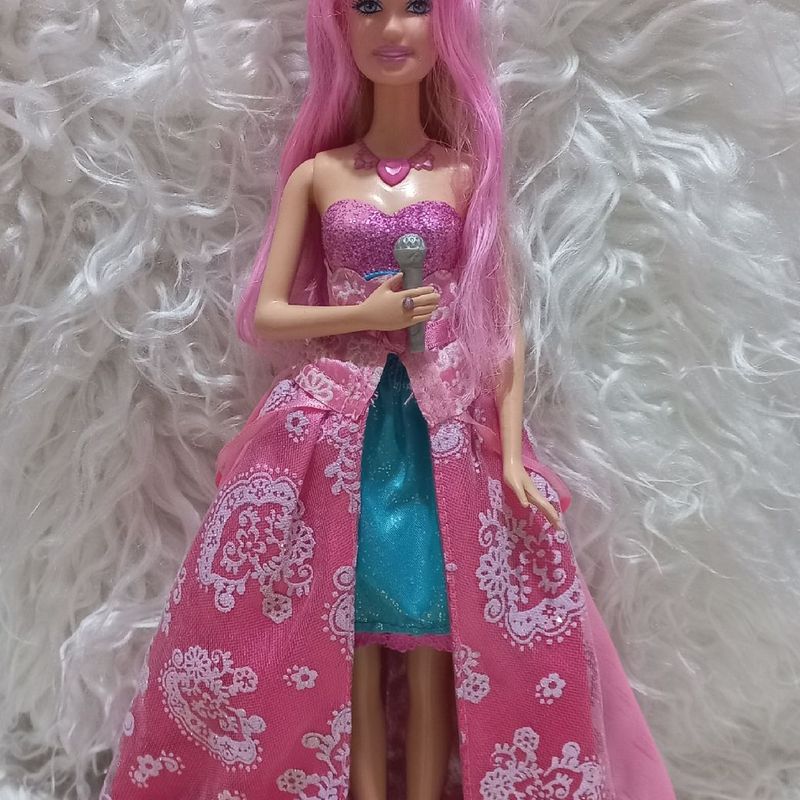 Quarto Barbie Princesa e a Pop Star, Brinquedo Barbie Mattel Usado  61787109