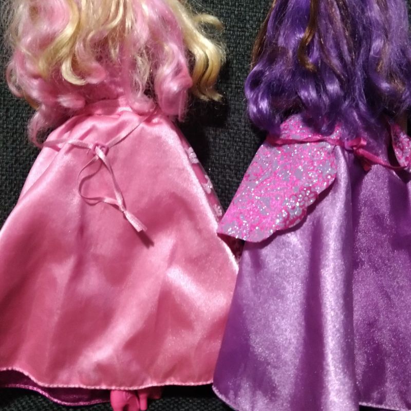 Barbie a Princesa e a Pop Star Keira 2 em 1 Rosa e Roxa