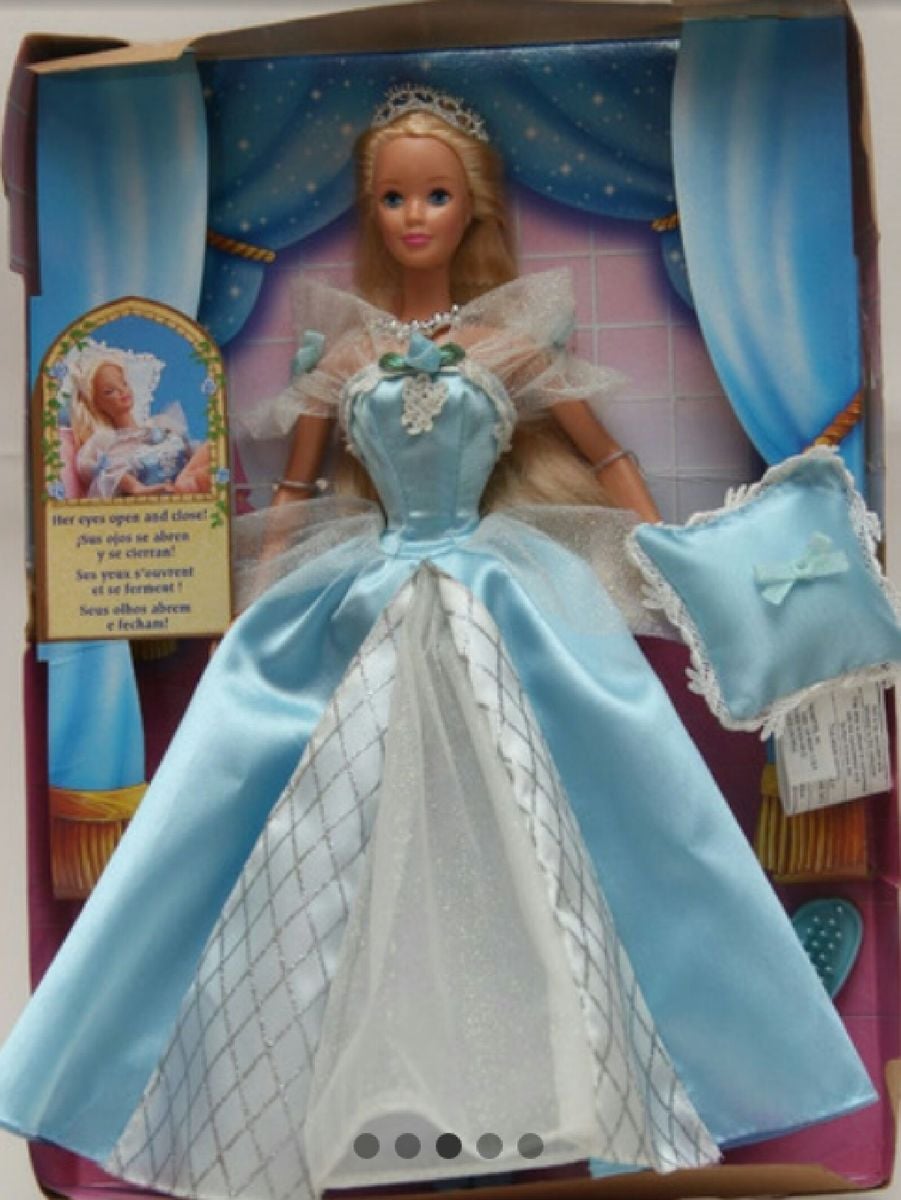 Barbie Bela Adormecida 1998 Mattel | Brinquedo Barbie Usado 47459244 ...