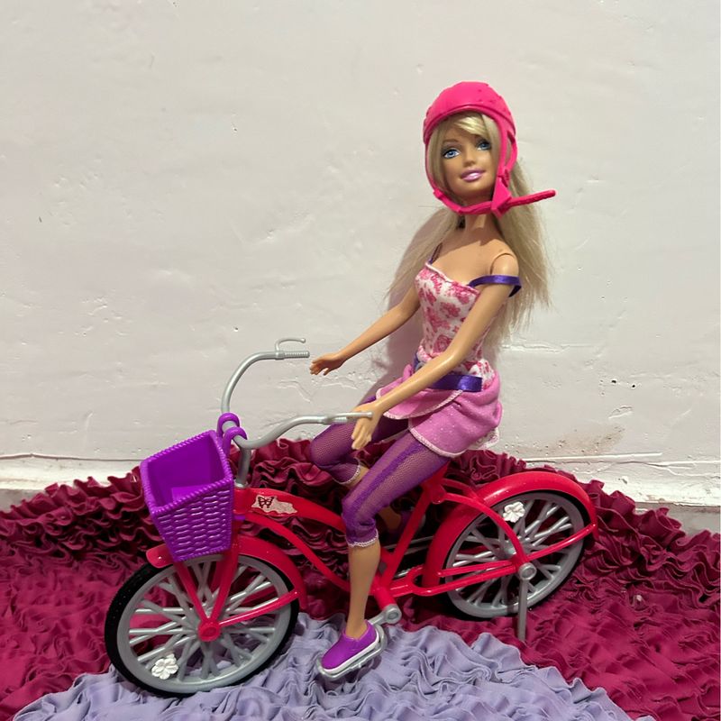 Barbie Bicicleta Brinquedo Mattel Usado 105051753 enjoei