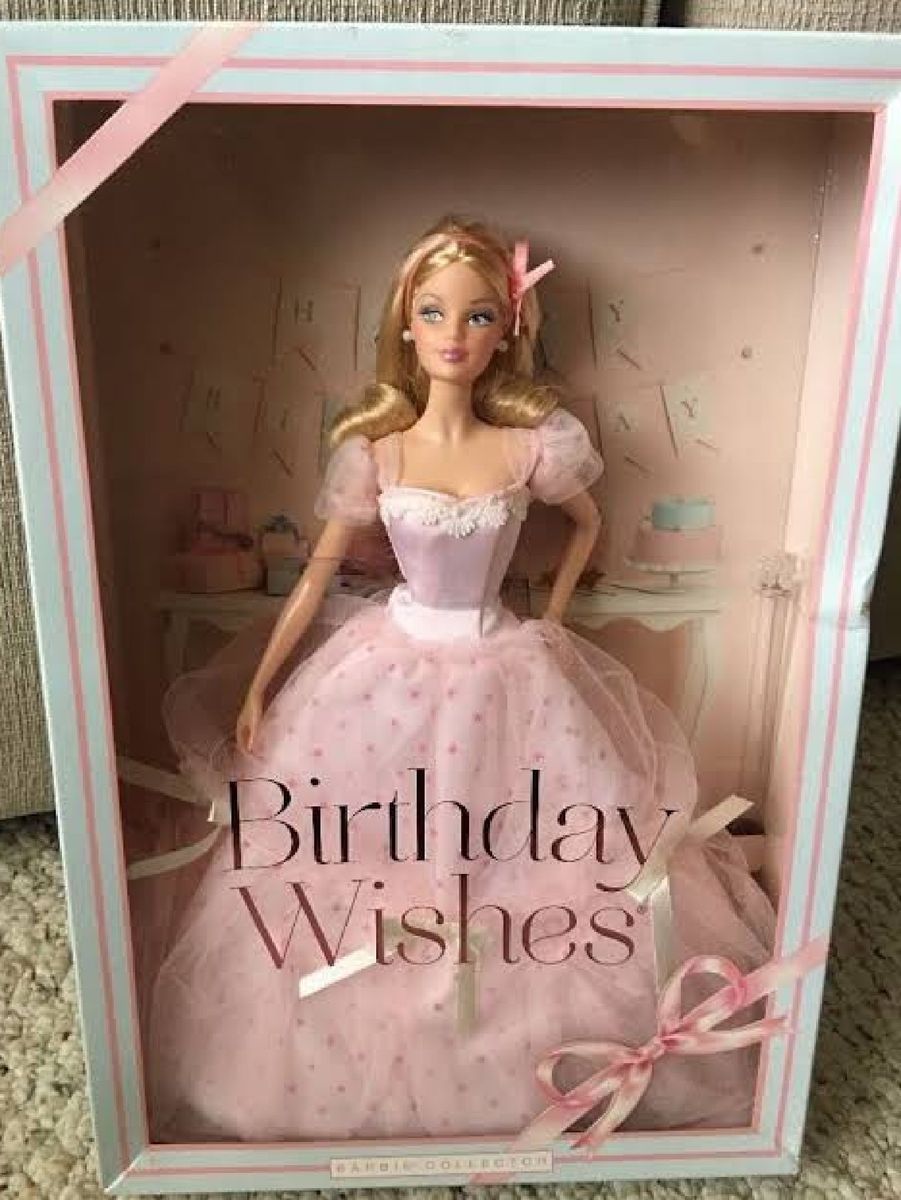 Barbie Birthday Wishes 2012 Brinquedo Barbie Nunca Usado 43801787