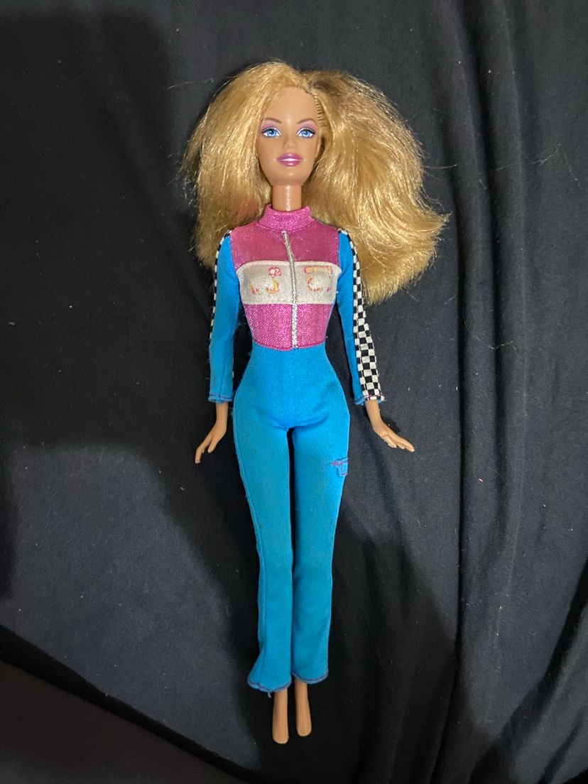 Barbie Boneca I Can Be Race Car Driver | Brinquedo Mattel Usado ...