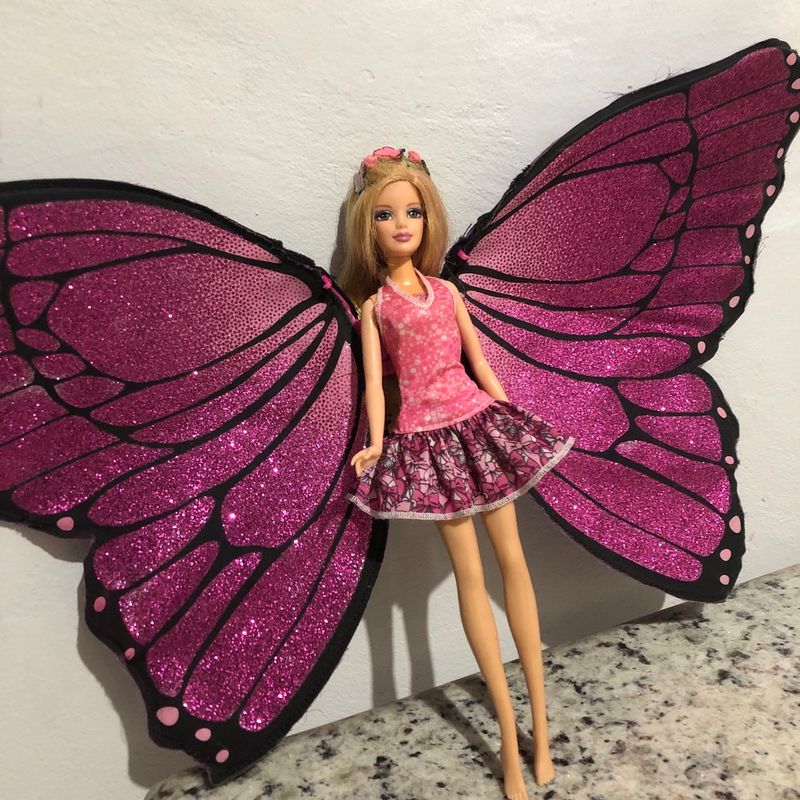 Barbie butterfly hot sale doll