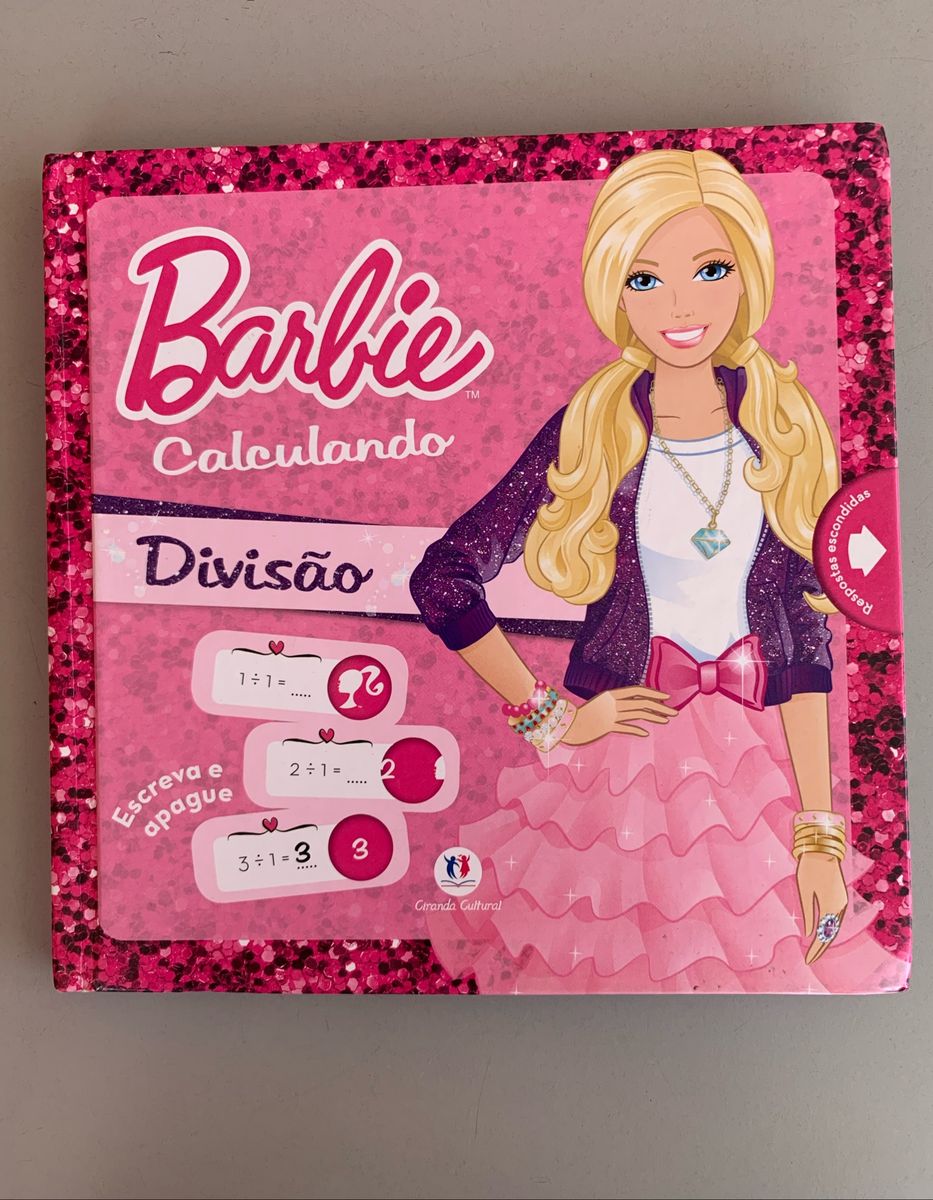 Barbie Calculando - Divisão | Livro Barbie Nunca Usado 62282786 | Enjoei