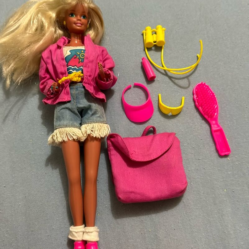 Barbie Camping Anos 90 Brinquedo Barbie Usado 97234523 enjoei
