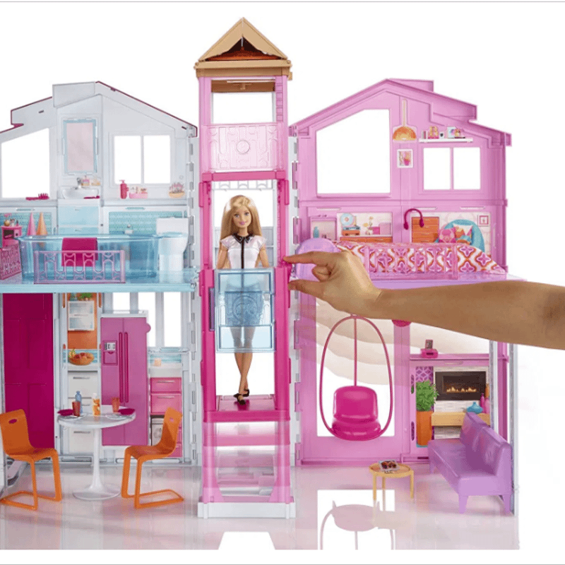 Casa dos Sonhos da Barbie com Acessorios - 75cm - Mattel