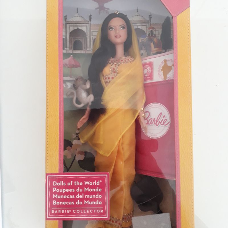 Barbie Collector Dolls Of The World India Doll - Princesa Indiana - Mattel, Brinquedo Mattel Nunca Usado 43869208