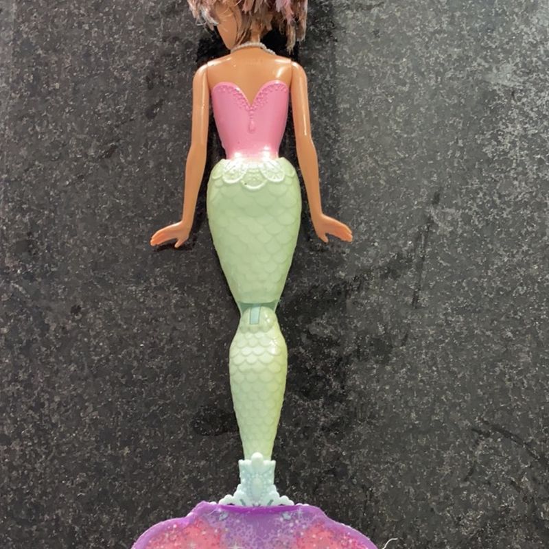 Barbie color best sale magic mermaid doll