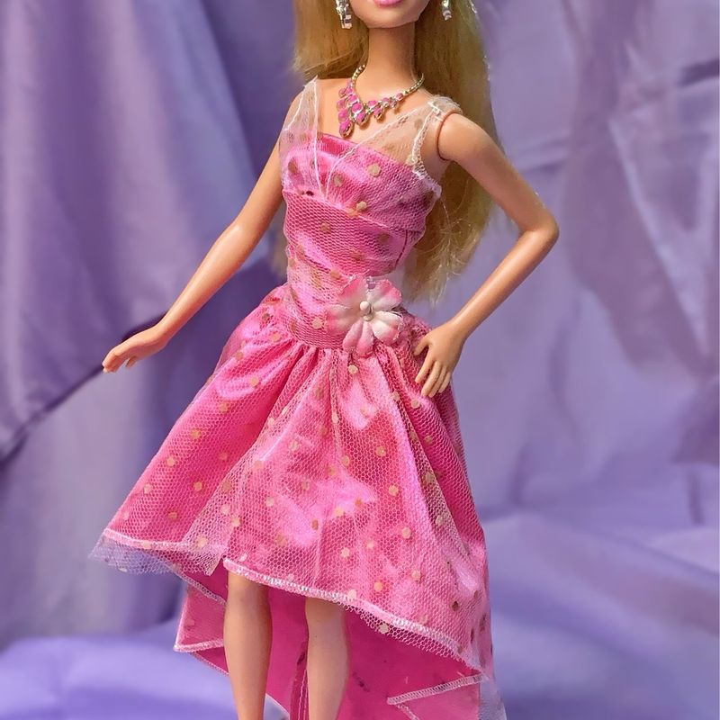 【美品レア】バービー Color Your World Pink Barbie Barbie Color Your World Pink Party | Barbie Usado 104800342