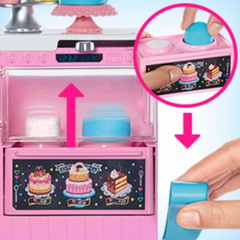 Barbie com Diversos Acessórios de Cozinha para Criar Comida, Brinquedo  Mattel Nunca Usado 65757448