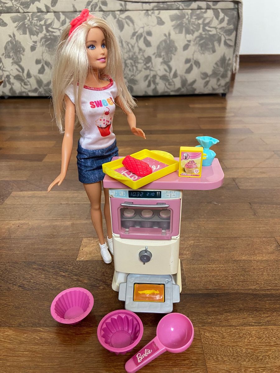 Cozinha da Barbie (programa de Tv ) | Brinquedo Barbie Mattel Usado  39737633 | enjoei