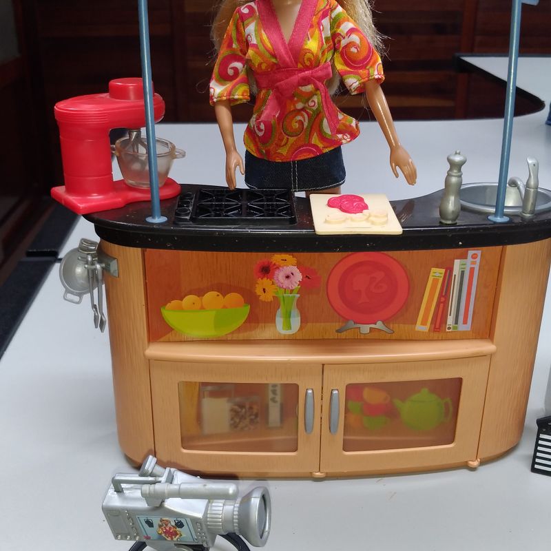 Cozinha da Barbie (Programa de Tv ), Brinquedo Barbie - Mattel Usado  39737633